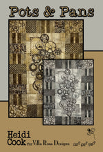 Load image into Gallery viewer, Fiesta Boho Fabric Quilt Kit with backing fabric using Pots &amp; Pans Pattern
