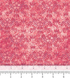 In Stitches Stiched Floral 30661-P with inch ruler for scale