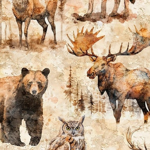 Mountain Splendor Lodge Animals 31582-A
