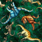 Savage Kingdom Tossed Dinosaurs 31734-F Forest