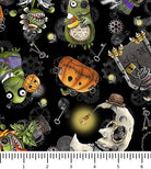 Steampunk Halloween 3 Halloween Character Toss 31221-J with inch ruler for scale