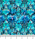 Fantasia Decorative Floral 30973-Q with inch ruler for scale