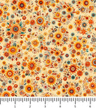 Harvest Hollow Fall Bouquets 31987-S with inch ruler for scale