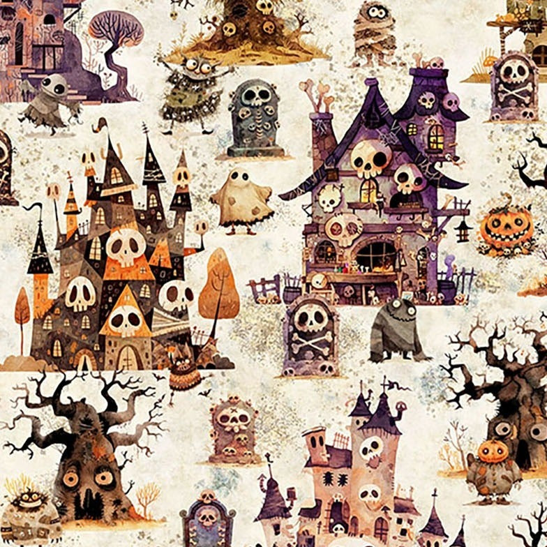 A Haunting We Will Go Haunted Landscape 31945-E