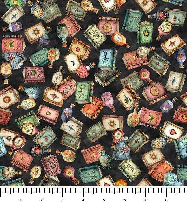 Witchypoo Books Toss 31939-J with inch ruler for scale