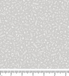Quilting Illusions Musical Notes 26761-K Gray with ruler for scale