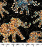 Savannah Elephant Toss 28426-J with ruler for scale