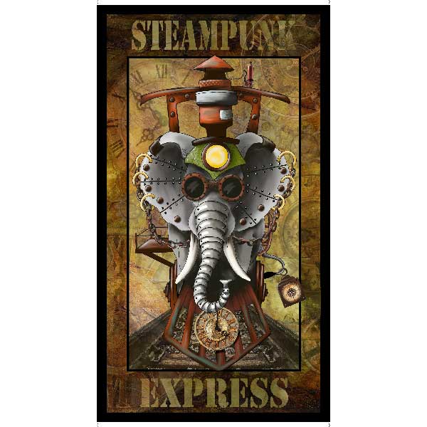 Steampunk Express Panel 29064-A