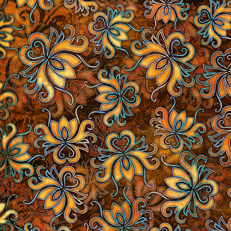 Serenity Floral  Scroll 29536-A