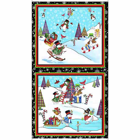 Snowman Follies Panels 29590-X