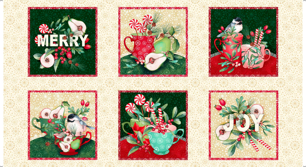 Peppermint Christmas Panel 29659 - E Show