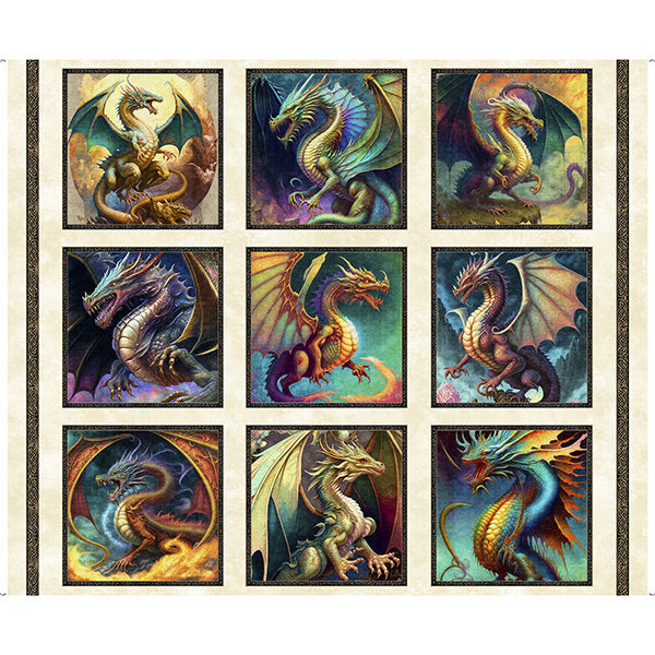 Dragon Fyre Large Dragon Picture Patches 29926-E