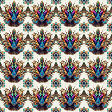 Load image into Gallery viewer, Mystic Owls Feather Medallion 30037-E
