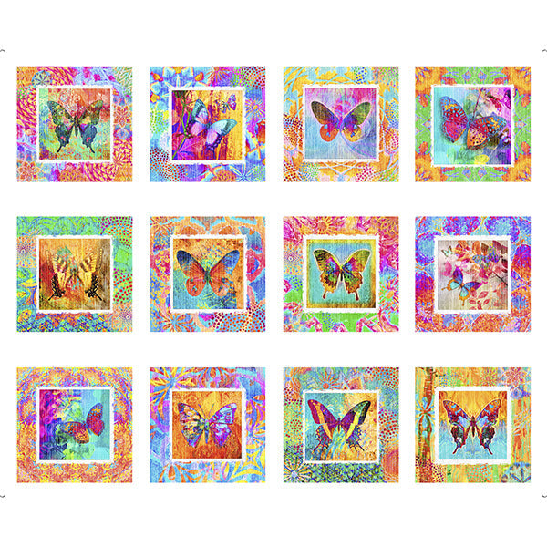 On Painted Wings Butterfly Picture Patches 30055-Z
