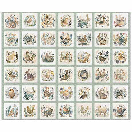 Cotton Tails Small Animal Patch 30079-H