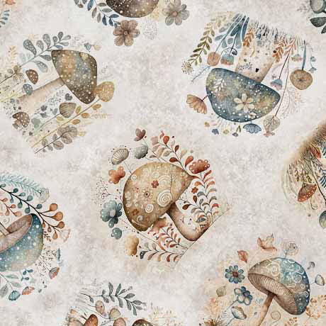 Cotton Tails Mushroom Toss 30081-K