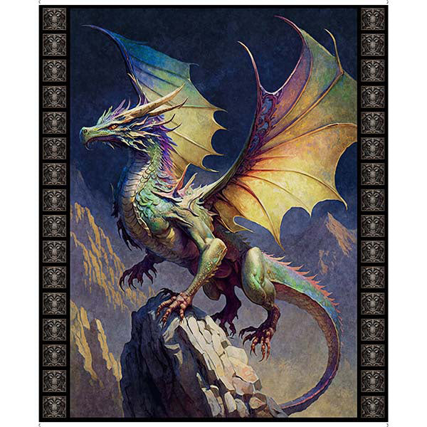 Dragon Fyre Dragon Panel 30134-N