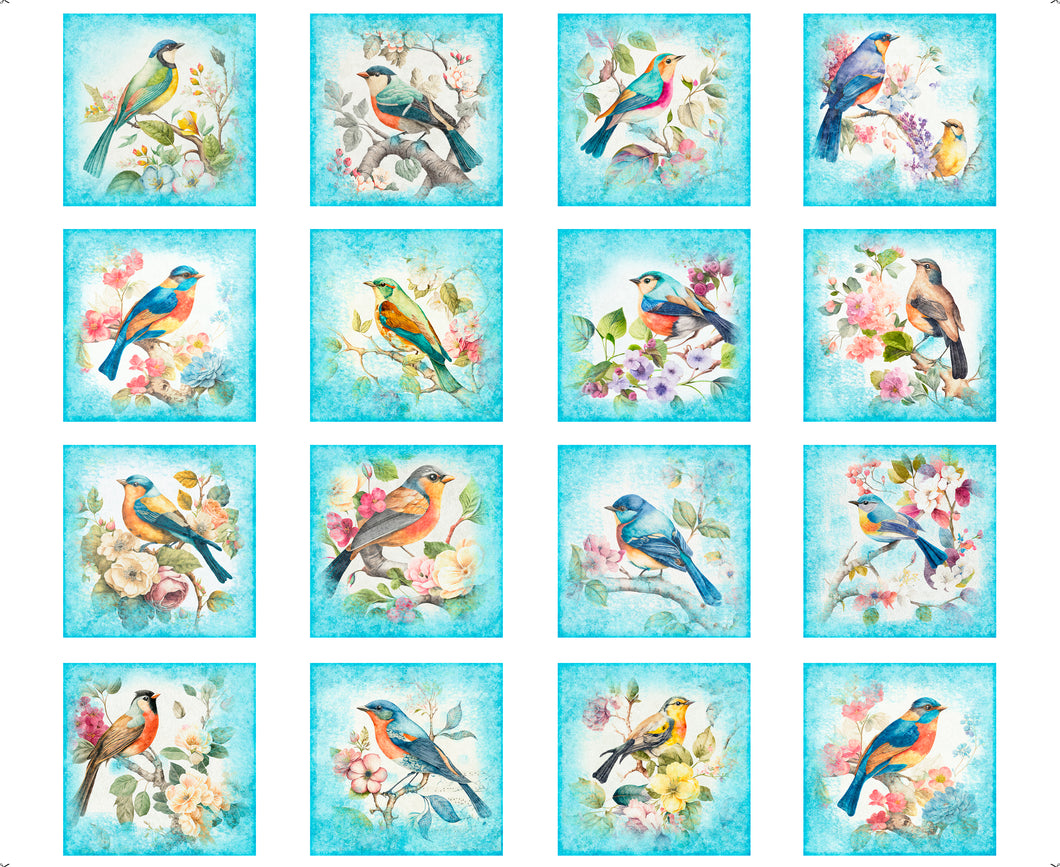 Birdsong Bird Picture Patches 30276-Q