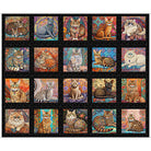 Quilt Room Kitties Cat Panel 30377-J