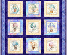 Oh the Places Animals in Hot Air Balloons Picture Patches 30665-V