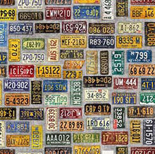 Load image into Gallery viewer, Heavy Metal License Plates 30709-K
