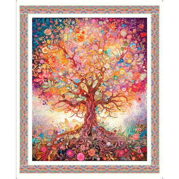 Spring Bling Tree Panel 30766-X Show