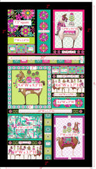 Fiesta Boho LLama Panel 30784-X