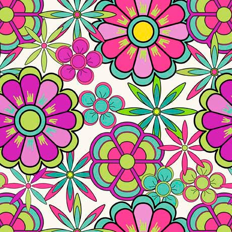 Fiesta Boho Stylized Floral 30786-E