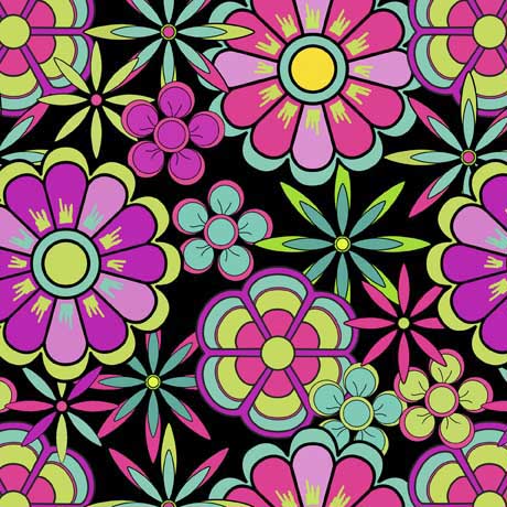 Fiesta Boho Stylized Floral 30786-J