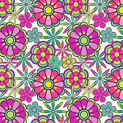 Fiesta Boho Stylized Floral 30786-E