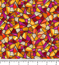 Load image into Gallery viewer, Sunlit Birds Mosaic 30795-S with scale ruler
