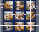 Buck Wild Deer Picture Patches 30803-N