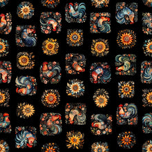 Load image into Gallery viewer, Poultry in Motion Roosters and Sunflowers 30842-J
