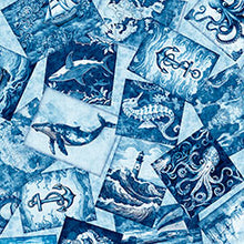 Load image into Gallery viewer, Ocean Blues Nautical Motif 30856-B
