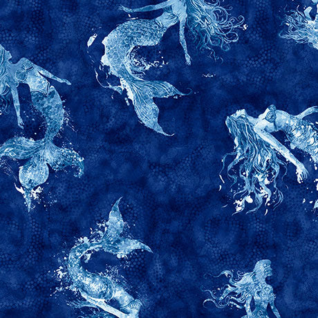 Ocean Blues Mermaids 30859-N