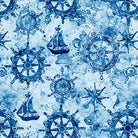Ocean Blues Ship Wheels 30861-B