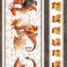 Load image into Gallery viewer, Dragon Dreams Dragon Decorative Stripe 30957-X
