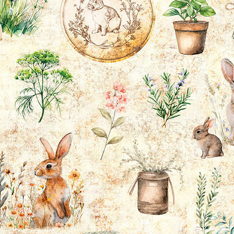 Hunny Bunny Bunny Allover 30976-E