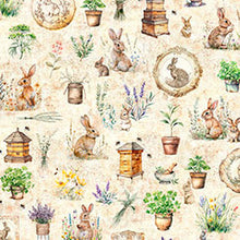 Load image into Gallery viewer, Hunny Bunny Bunny Allover 30976-E
