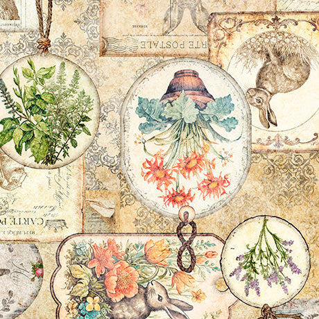 Hunny Bunny Bunny Collage 30978-A