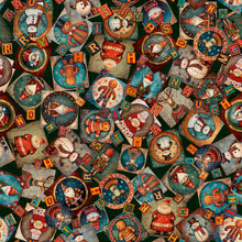 Load image into Gallery viewer, Santa&#39;s Workshop Christmas Collage 31072-J
