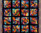 Bedazzled Fractal Block Patches 31121-J panel