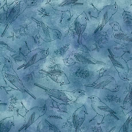 Drawn to Birds Bird Toile 31137-B