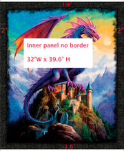 Load image into Gallery viewer, Dragon&#39;s Song Dragon Panel 31148-X
