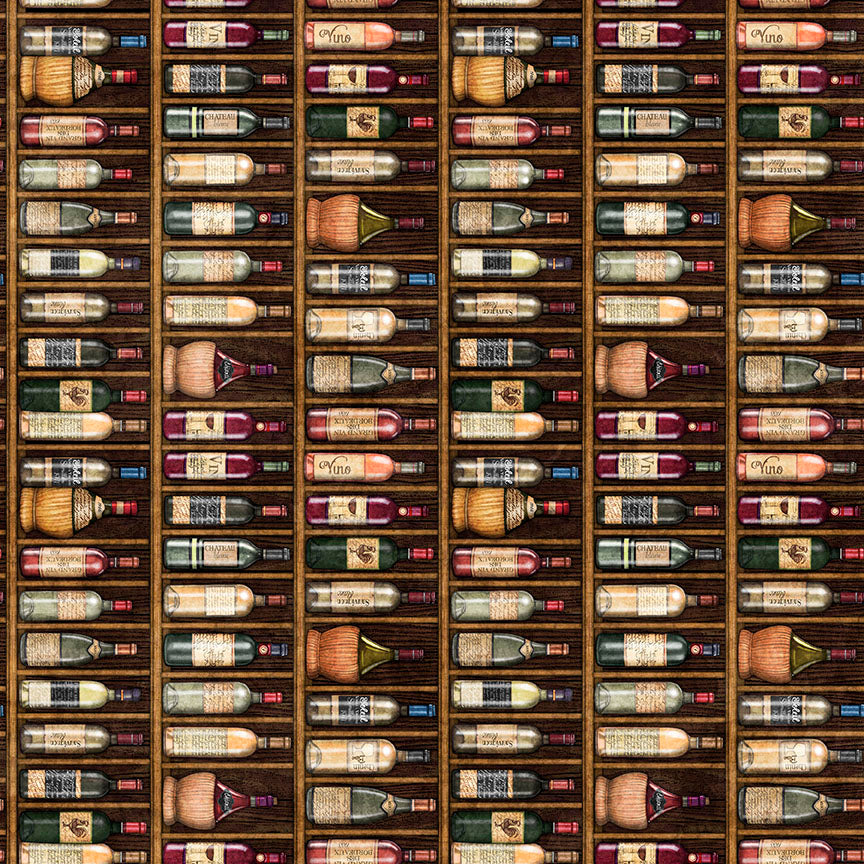 Cork & Barrel Wine Bottle Stripe 31170-X
