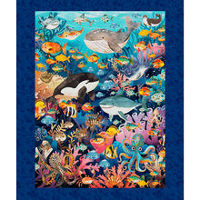 Load image into Gallery viewer, Deep Sea Dazzle Undersea Panel 31193-N
