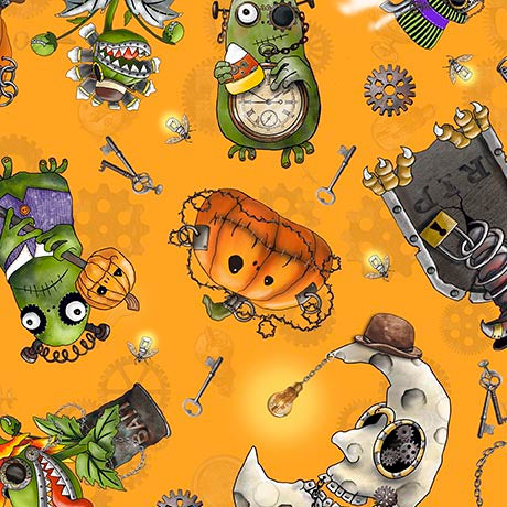 Steampunk Halloween 3 Halloween Character Toss 31221-O