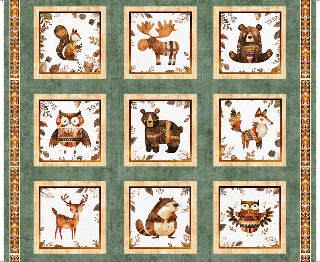 Bearsville Animal Picture Patches 31258-H