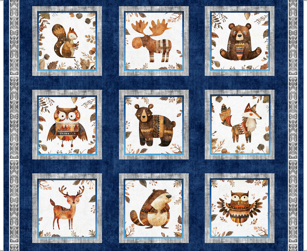Bearsville Animal Picture Patches 31258-N