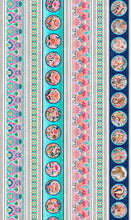 Load image into Gallery viewer, Exotica Floral Double Border 31267-X
